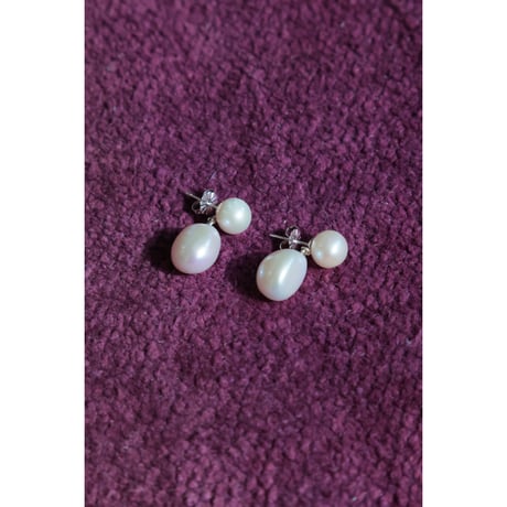 Sapir Bachar "ODD PEARL EARRINGS"