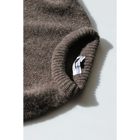 Cristaseya "PADDED COLLAR SHETLAND SWEATER"