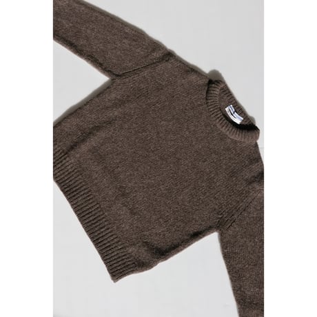 Cristaseya "PADDED COLLAR SHETLAND SWEATER"