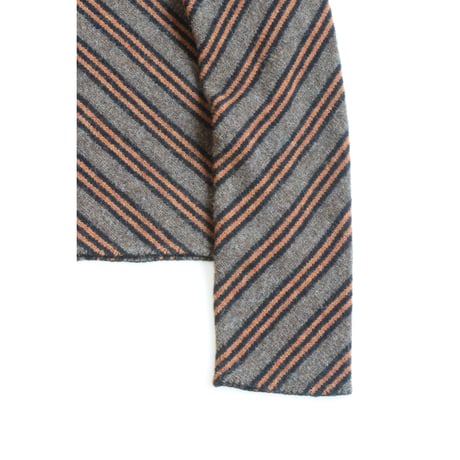 Cristaseya "DIAGONAL STRIPED SWEATER"
