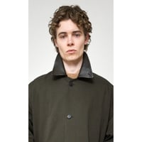 Cristaseya "OVERSIZED BLOUSON WITH LEATHER PATCH"