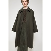 Cristaseya "OVERSIZED TRENCH WITH LEATHER PATCH"