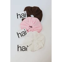 hai "Dupion Scrunchie"