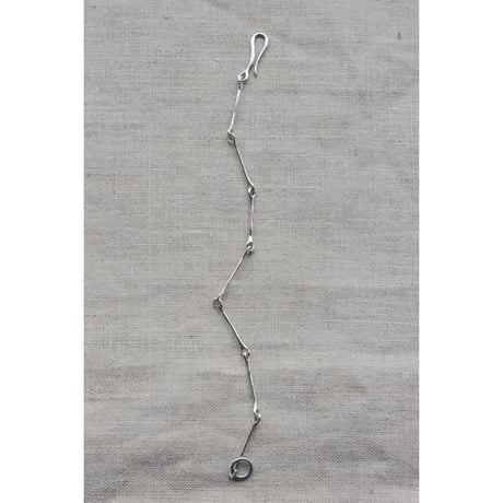 R .ALAGAN ”THIN FIBULA CHAIN BRACELET”26AW
