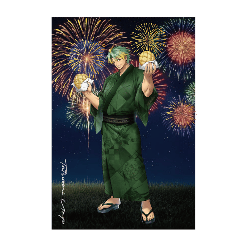 夏花火2026】箔押しポストカード モーリー | ヒューマンバグ大学公式