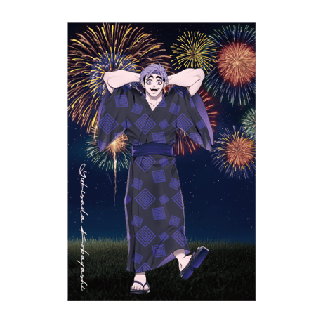 【夏花火2026】箔押しポストカード 天羽組