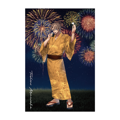 【夏花火2026】箔押しポストカード 京獅子連合