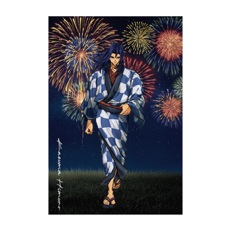 【夏花火2026】箔押しポストカード 拷問ソムリエ
