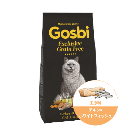 Gosbi ゴスビ キャット チキン＆フィッシュ 400g