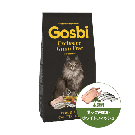 Gosbi ゴスビ キャット ダック＆フィッシュ 400g