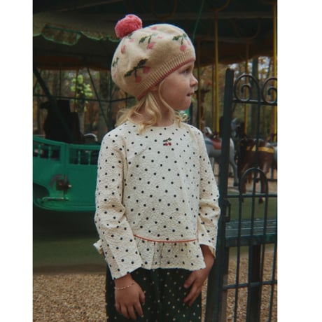 KONGESSLOEJD - BELOU KNIT BERET  | Cherry