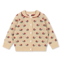 KONGESSLOEJD - BELOU COLLAR CARDIGAN  |  ROSE