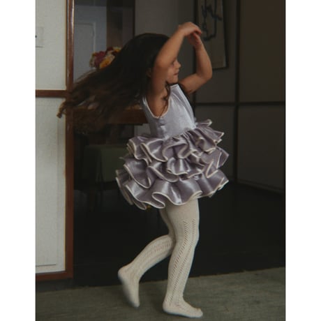 KONGESSLOEJD - FIA FRILL DRESS GRS |  SLEET