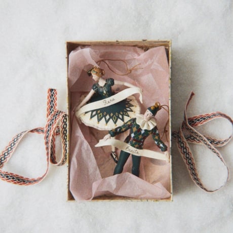 KONGESSLOEJD - CHRISTMAS ORNAMENT HARLEKIN BALLERINA