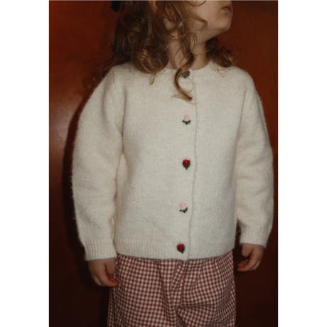 KONGESSLOEJD - FLEURI CARDIGAN  |   BUTTERCREAM