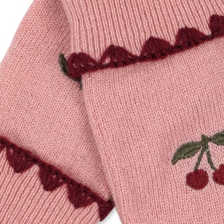KONGESSLOEJD - COLLETTE MITTENS  |   PALE BLUSH