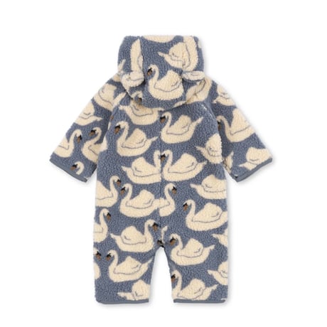 KONGESSLOEJD - JODY TEDDY ONESIE  |  Swan