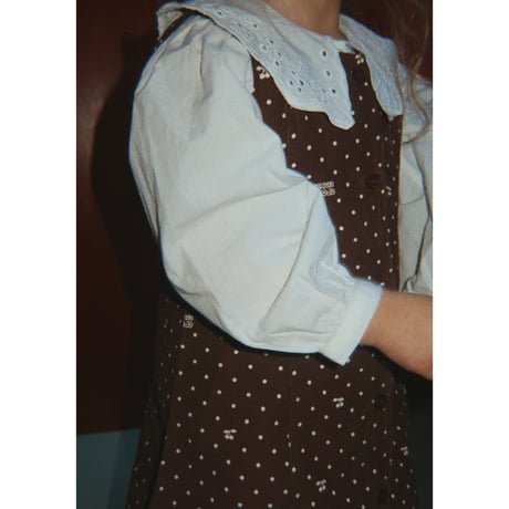 KONGESSLOEJD - CARA DRESS GOTS  |  CHERRY DOT CHOCOLATE