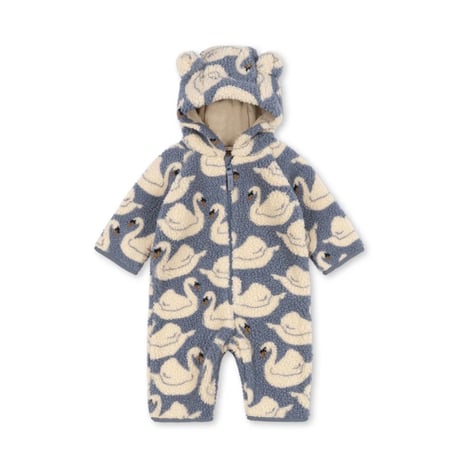 KONGESSLOEJD - JODY TEDDY ONESIE  |  Swan