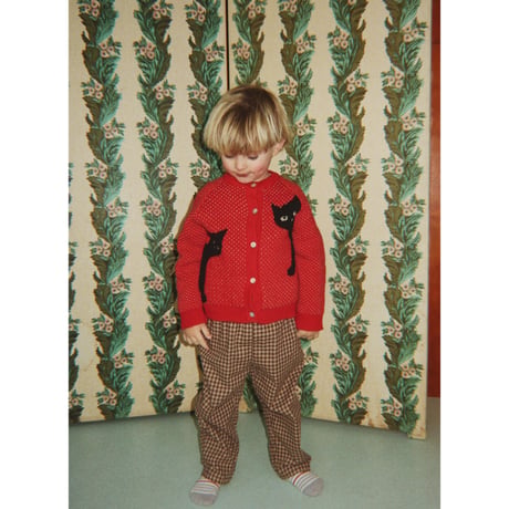 KONGESSLOEJD - BELOU CARDIGAN  |  CAT ROUGE