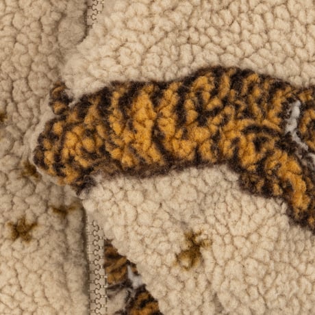 KONGESSLOEJD - JODY TEDDY HOODIE JACKET GRS  |  Tiger