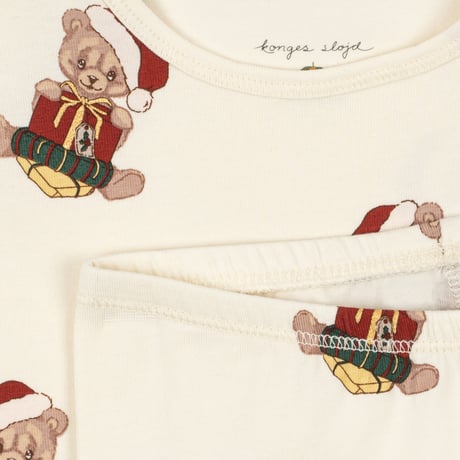 KONGESSLOEJD - HOLIDAY PAJAMAS SET GOTS  | TEDDY BEAR