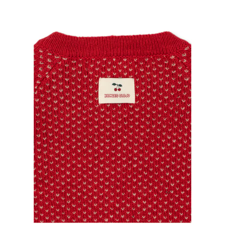 KONGESSLOEJD - BELOU CARDIGAN  |  CAT ROUGE