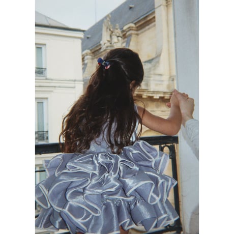 KONGESSLOEJD - FIA FRILL DRESS GRS |  SLEET