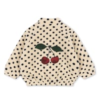 KONGESSLOEJD - JODY EMBROIDERY TEDDY JACKET GRS  |  Dot Lumiere