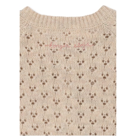 KONGESSLOEJD - BELLE CARDIGAN  |   CREAM AND TULIPS
