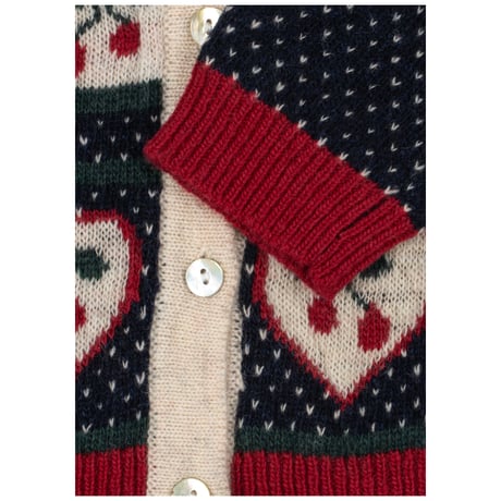 KONGESSLOEJD - BELOU CARDIGAN  |   CHERRY