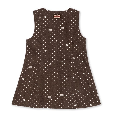 KONGESSLOEJD - CARA DRESS GOTS  |  CHERRY DOT CHOCOLATE