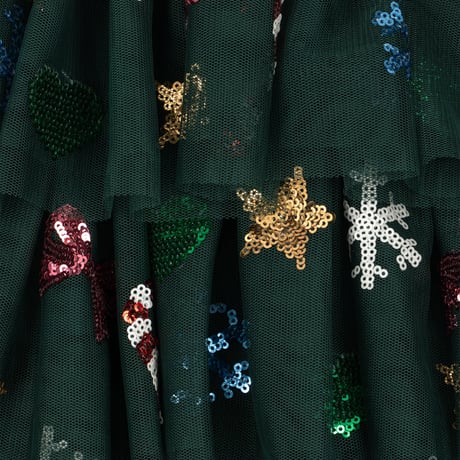 KONGESSLOEJD - YVONNE CHRISTMAS DRESS  |  HUNTER GREEN