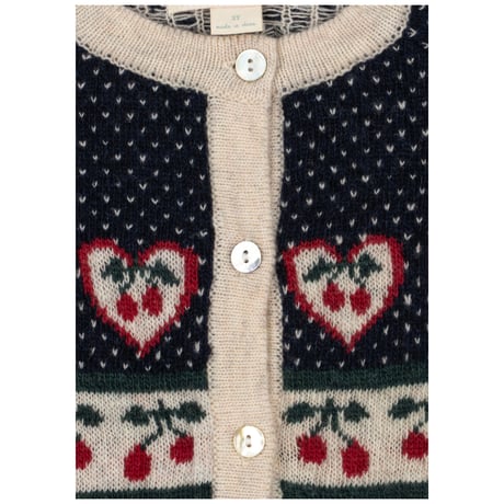 KONGESSLOEJD - BELOU CARDIGAN  |   CHERRY