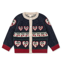 KONGESSLOEJD - BELOU CARDIGAN  |   CHERRY