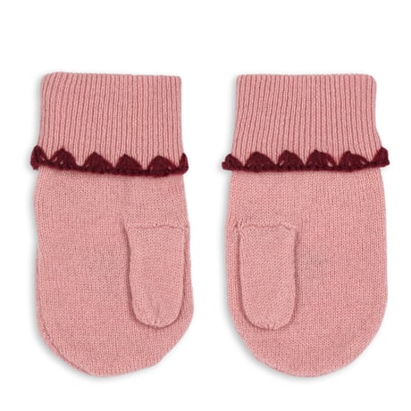 KONGESSLOEJD - COLLETTE MITTENS  |   PALE BLUSH