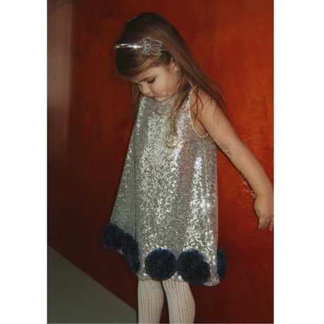 KONGESSLOEJD - TINDRA ROSE DRESS GRS  |  SILVER