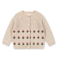 KONGESSLOEJD - BELLE CARDIGAN  |   CREAM AND TULIPS