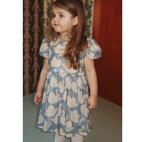 KONGESSLOEJD - STARLA SEQUIN DRESS GRS  |  SWAN