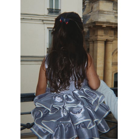 KONGESSLOEJD - FIA FRILL DRESS GRS |  SLEET