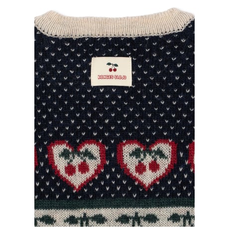 KONGESSLOEJD - BELOU CARDIGAN  |   CHERRY