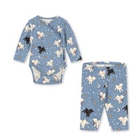 KONGESSLOEJD - HOLIDAY NEWBORN PAJAMAS SET GOTS  | SHEEPY