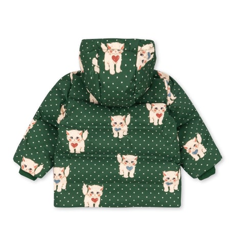 KONGESSLOEJD - MAGNUM DOWN JACKET PRINT GRS |  Dot Miao Verde