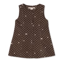 KONGESSLOEJD - CARA DRESS GOTS  |  CHERRY DOT CHOCOLATE