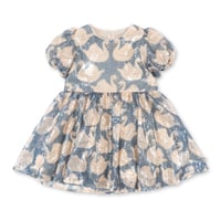 KONGESSLOEJD - STARLA SEQUIN DRESS GRS  |  SWAN