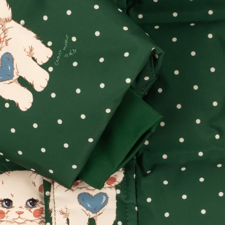 KONGESSLOEJD - MAGNUM DOWN JACKET PRINT GRS |  Dot Miao Verde