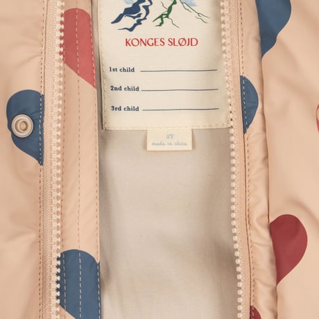 KONGESSLOEJD - MAGNUM DOWN JACKET PRINT GRS |  BON COEUR COLORÉ
