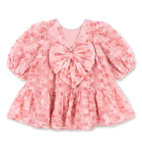 KONGESSLOEJD - ALLY LS FLOWER DRESS  |  VEILED ROSE