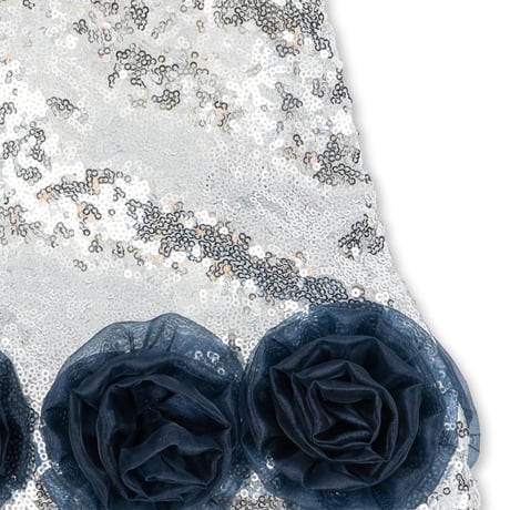 KONGESSLOEJD - TINDRA ROSE DRESS GRS  |  SILVER