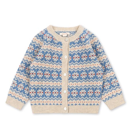 KONGESSLOEJD - BILLI KNIT CARDIGAN  |  BLUE MULTI